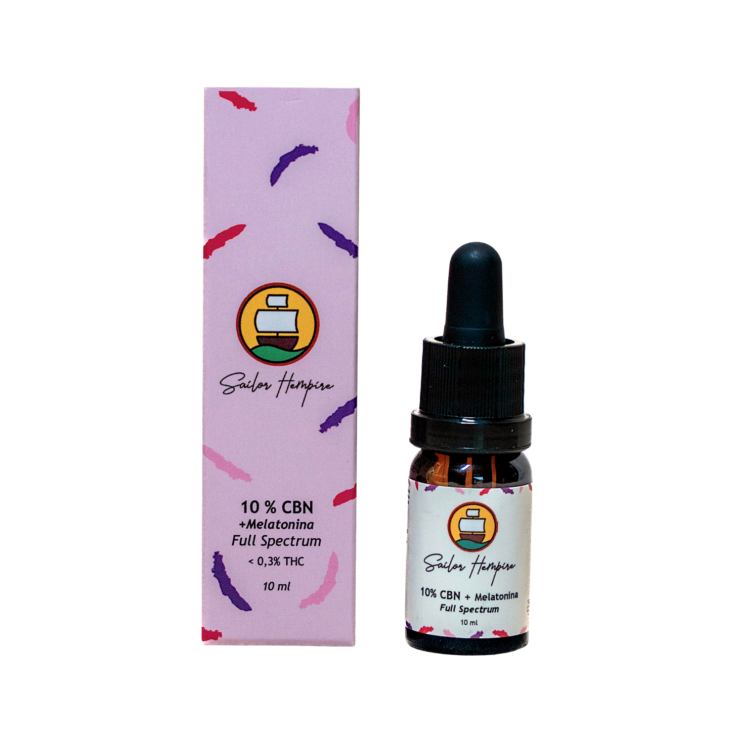 Óleo CBN 10% + Melatonina - Full Spectrum