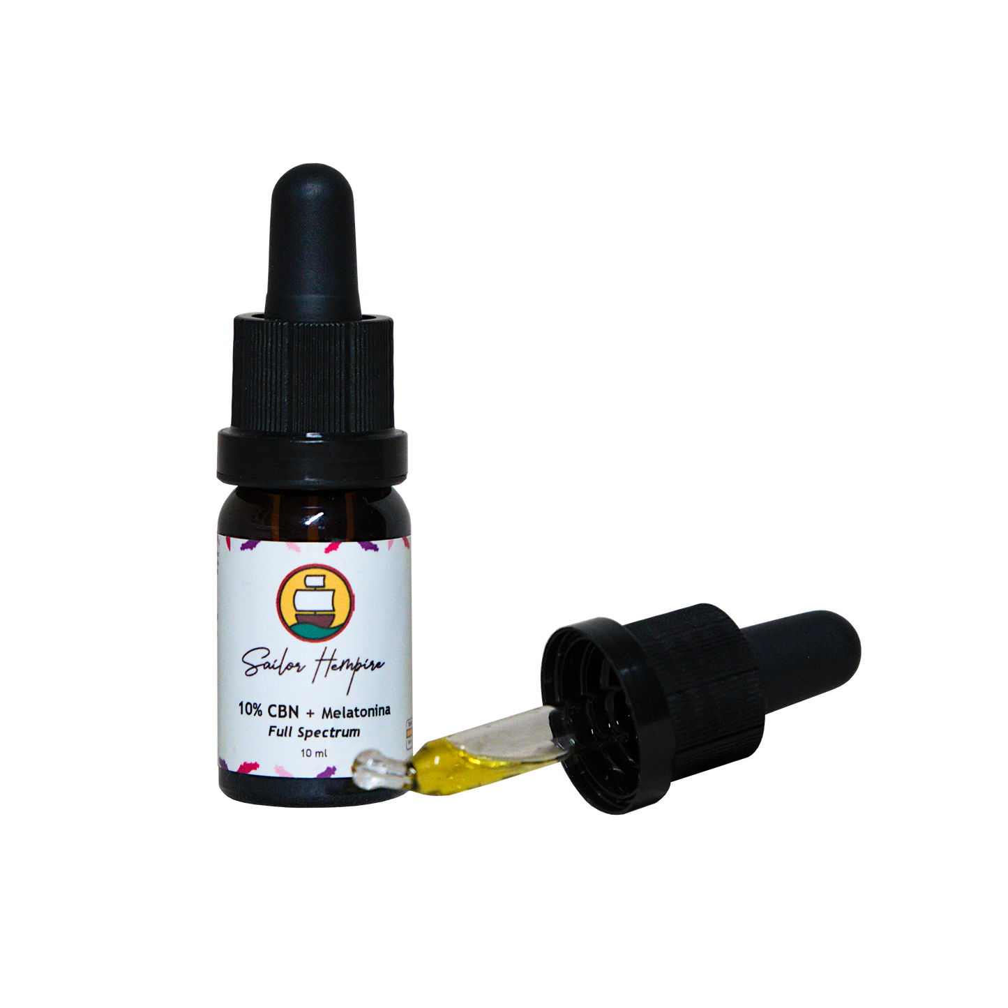 Óleo CBN 10% + Melatonina - Full Spectrum