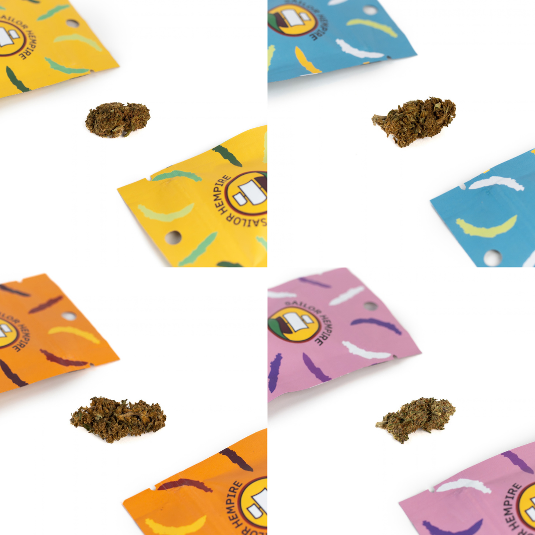 Flores de CBD Sailor Hempire - Pack 4 x 5g