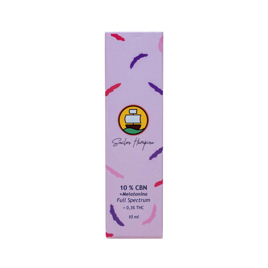 Óleo CBN 10% + Melatonina - Full Spectrum
