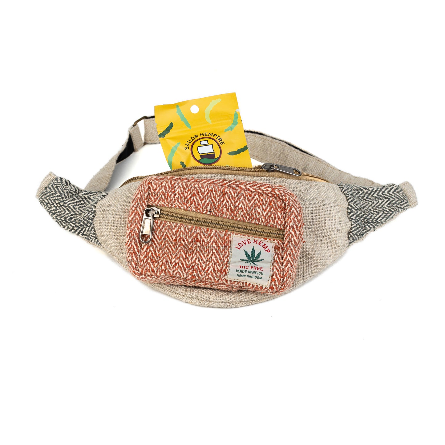 Bolsa Tiracolo Cânhamo - Love Hemp Várias Cores