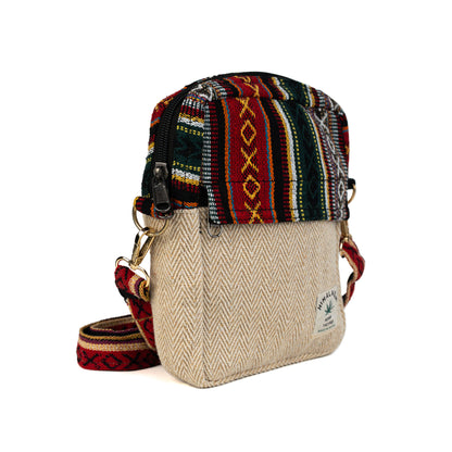 Bolsa Tiracolo Cânhamo - Himalayan Várias Cores