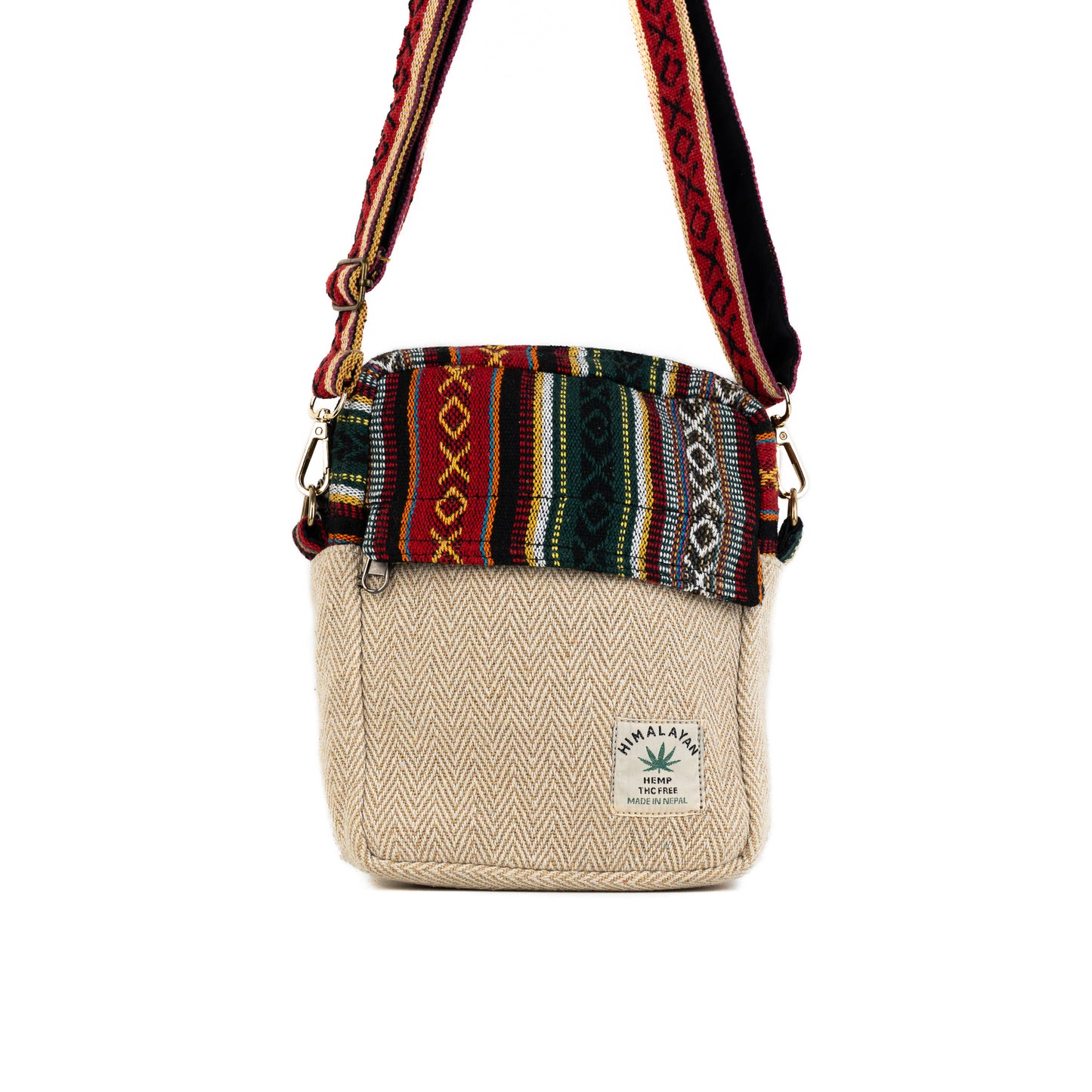 Bolsa Tiracolo Cânhamo - Himalayan Várias Cores