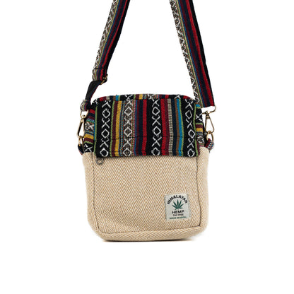 Bolsa Tiracolo Cânhamo - Himalayan Várias Cores