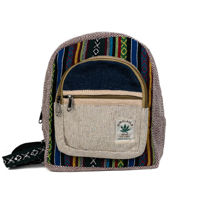 Mochila Pequena Cânhamo - Himalayan Várias Cores