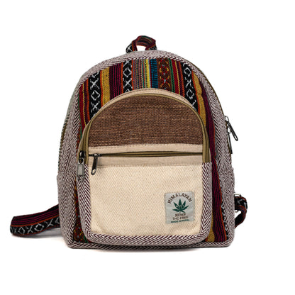 Mochila Pequena Cânhamo - Himalayan Várias Cores