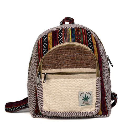 Mochila Pequena Cânhamo - Himalayan Várias Cores