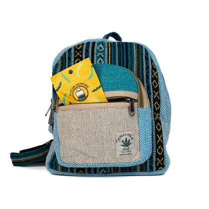 Mochila Pequena Cânhamo - Himalayan Várias Cores