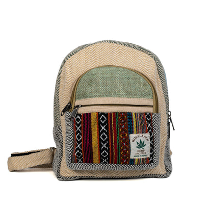 Mochila Pequena Cânhamo - Himalayan Várias Cores