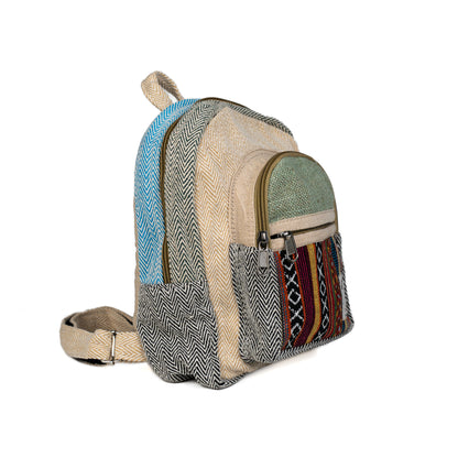 Mochila Pequena Cânhamo - Himalayan Várias Cores