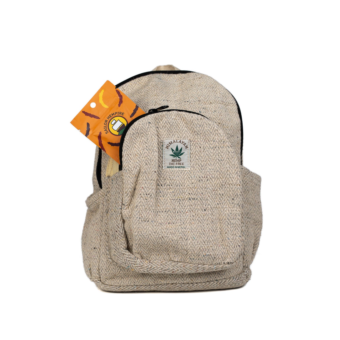 Mochila Média Cânhamo - Himalayan Bege